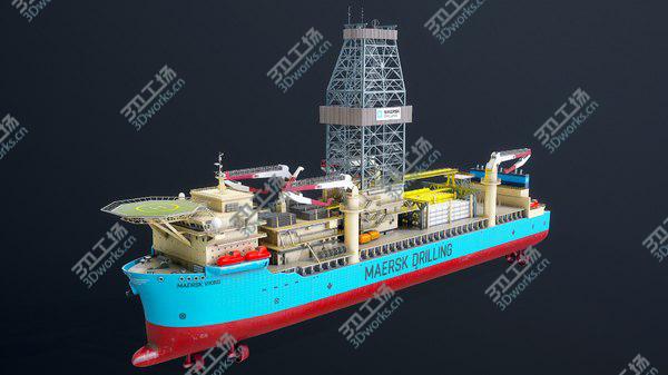 images/goods_img/20210312/3D Drilling Ship Maersk model/4.jpg